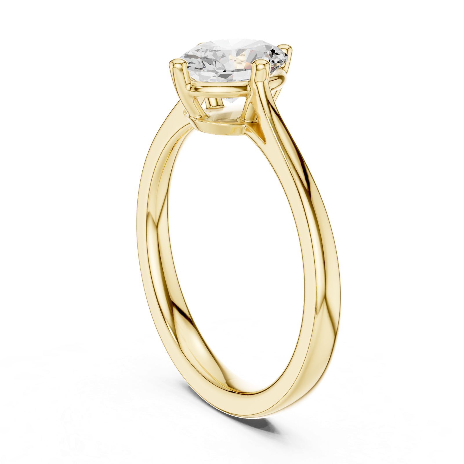 Gold Ring DDLR-569, Yellow Gold