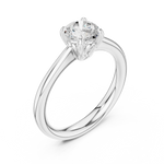 Gold Ring DDLR-567, White Gold, view 2