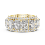 Gold Ring DDLR-243, Yellow Gold, view 3