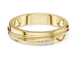 Gold Ring SBMR(31), Yellow Gold, view 4