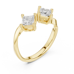 Gold Ring DDLR-489, Yellow Gold, view 2