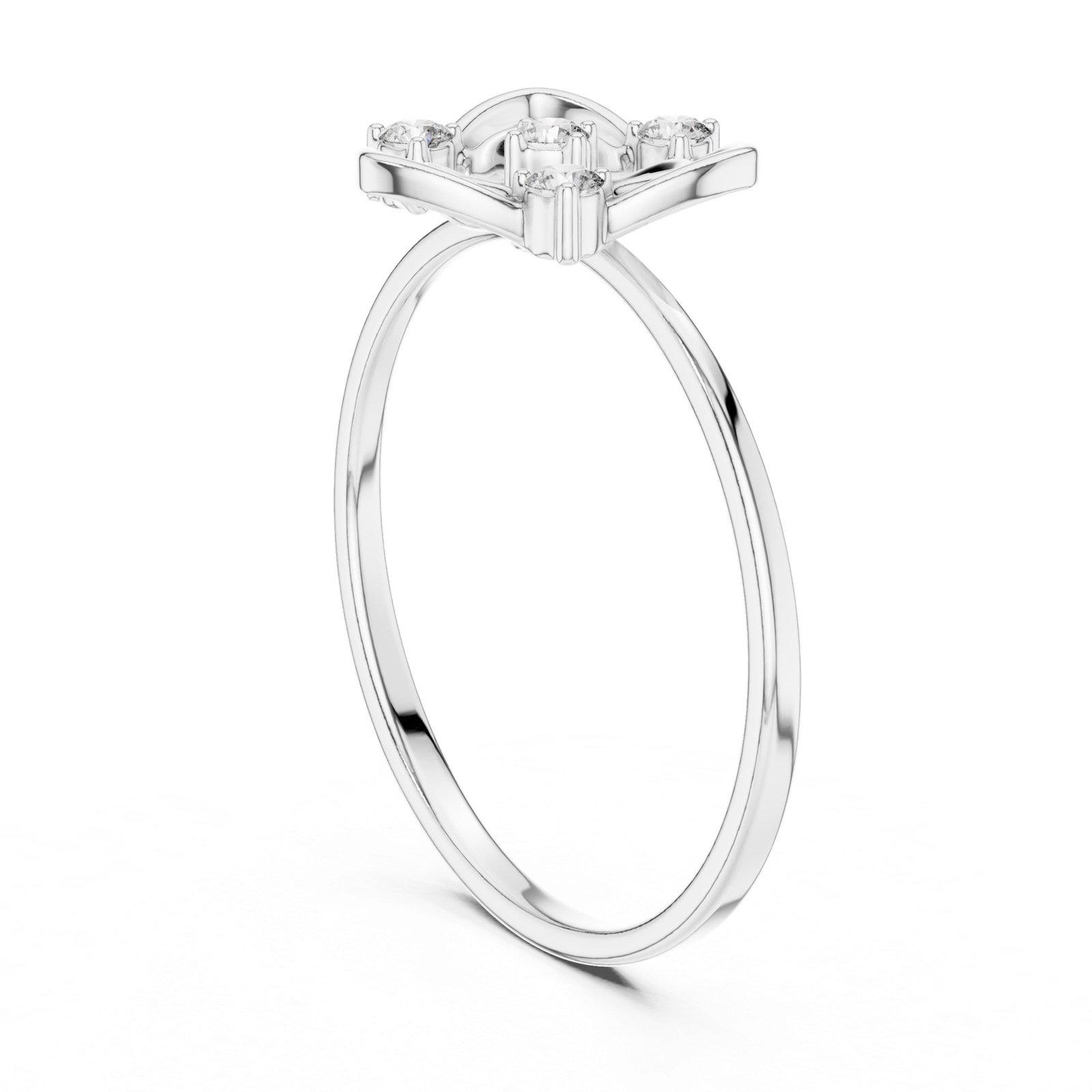 Gold Ring 1 (152), White Gold