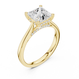 Gold Ring DDLR-988, Yellow Gold, view 2