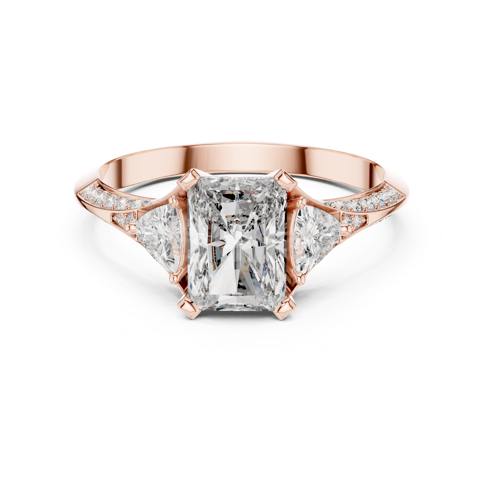 Gold Ring 00001L (46), Rose Gold