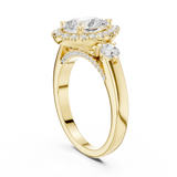 Gold Ring DDLR-280, Yellow Gold, view 1