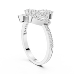 Gold Ring LR-01 (74), White Gold