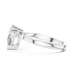 Gold Ring 00001L (33), White Gold, view 3