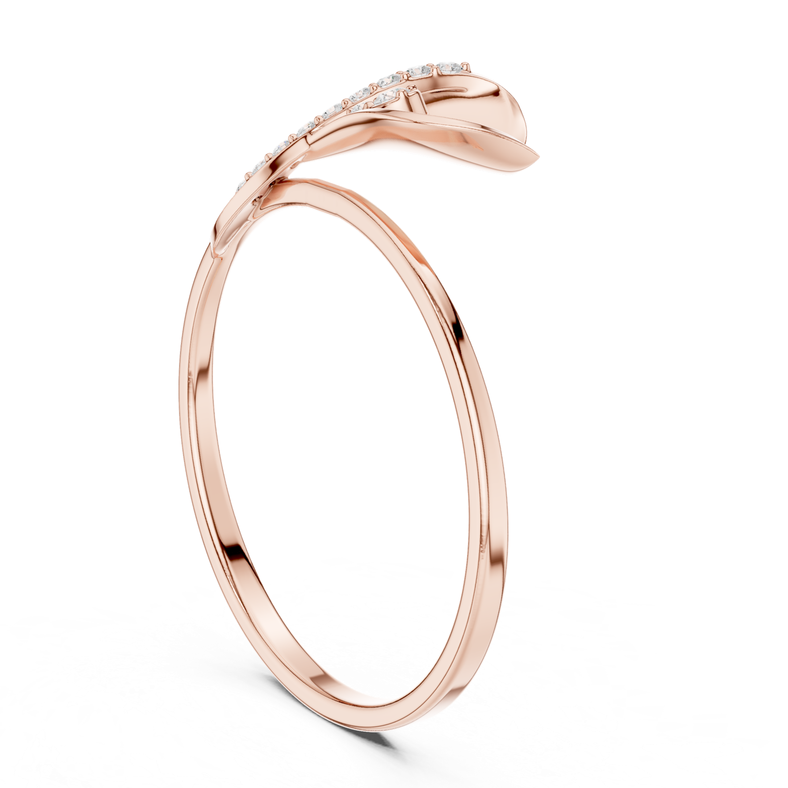 Gold Ring 1 (119), Rose Gold, view 1