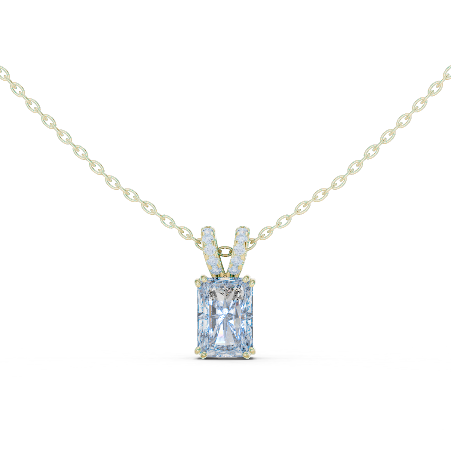 Gold Pendant GPD-0026, Yellow Gold