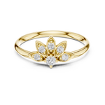 Gold Ring 1 (348), Yellow Gold, view 4