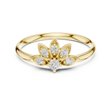 Gold Ring 1 (348), Yellow Gold, view 4