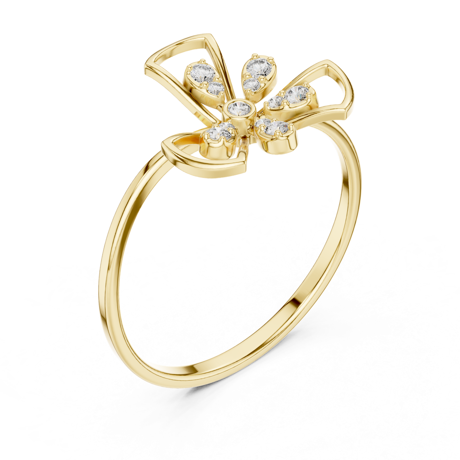Gold Ring 1 (205), Yellow Gold, view 2