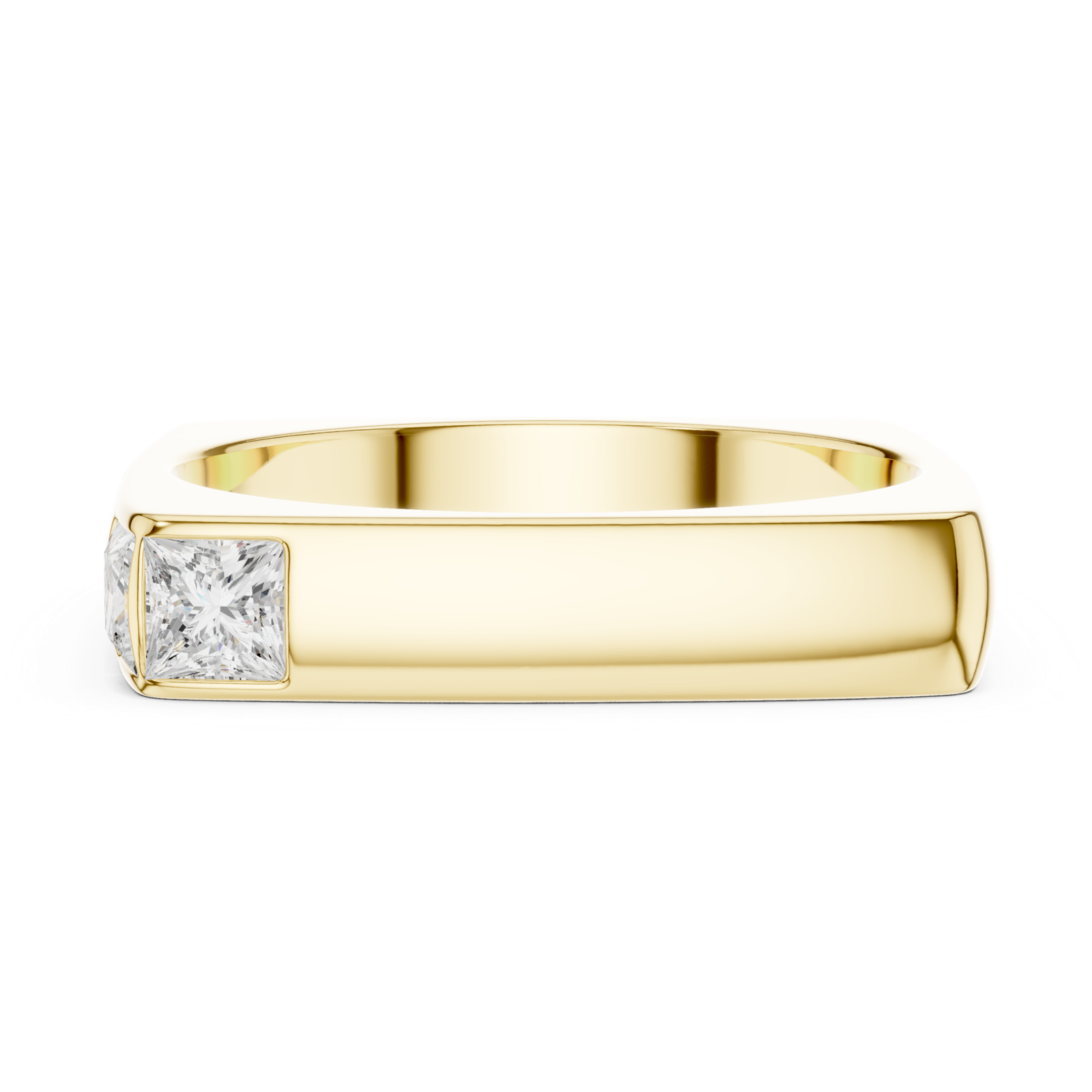 Gold Ring SBMR(26), Yellow Gold, view 3
