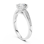 Gold Ring LR-0038, White Gold
