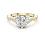 Gold Ring DDLR-858, Yellow Gold, view 4
