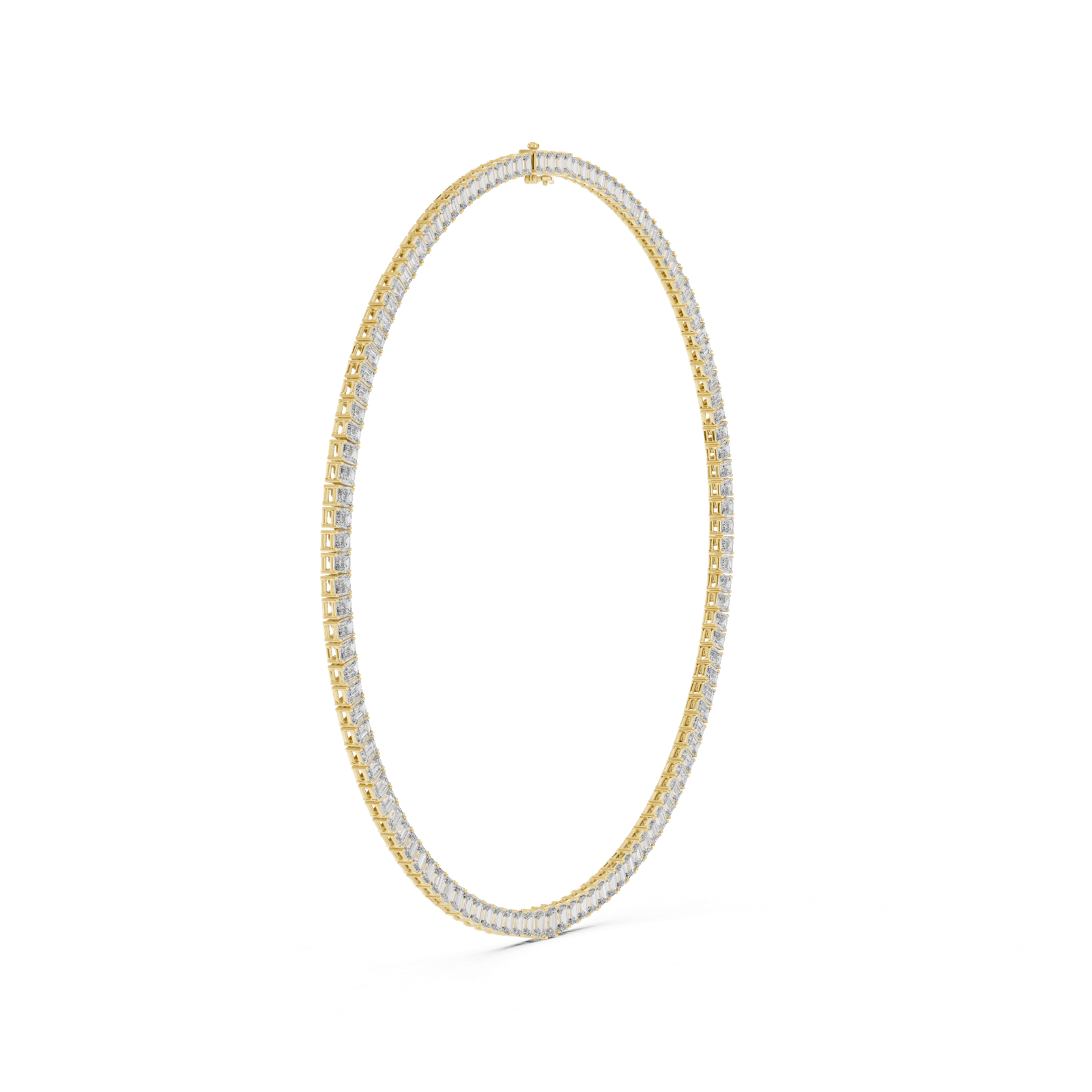 Gold Necklace GNK-0051, Yellow Gold, view 3