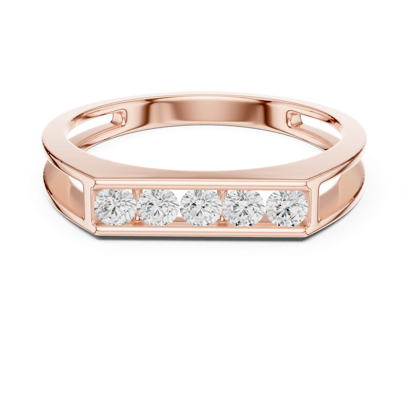 Gold Ring SBMR(16), Rose Gold