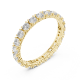 Gold Ring DDLR-623, Yellow Gold, view 2
