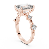 Gold Pendant 9-10021L_28, Rose Gold, view 1