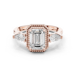Gold Ring DDLR-274, Rose Gold