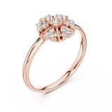 Gold Ring 1 (413), Rose Gold, view 2