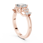 Gold Ring DDLR-1110, Rose Gold, view 1