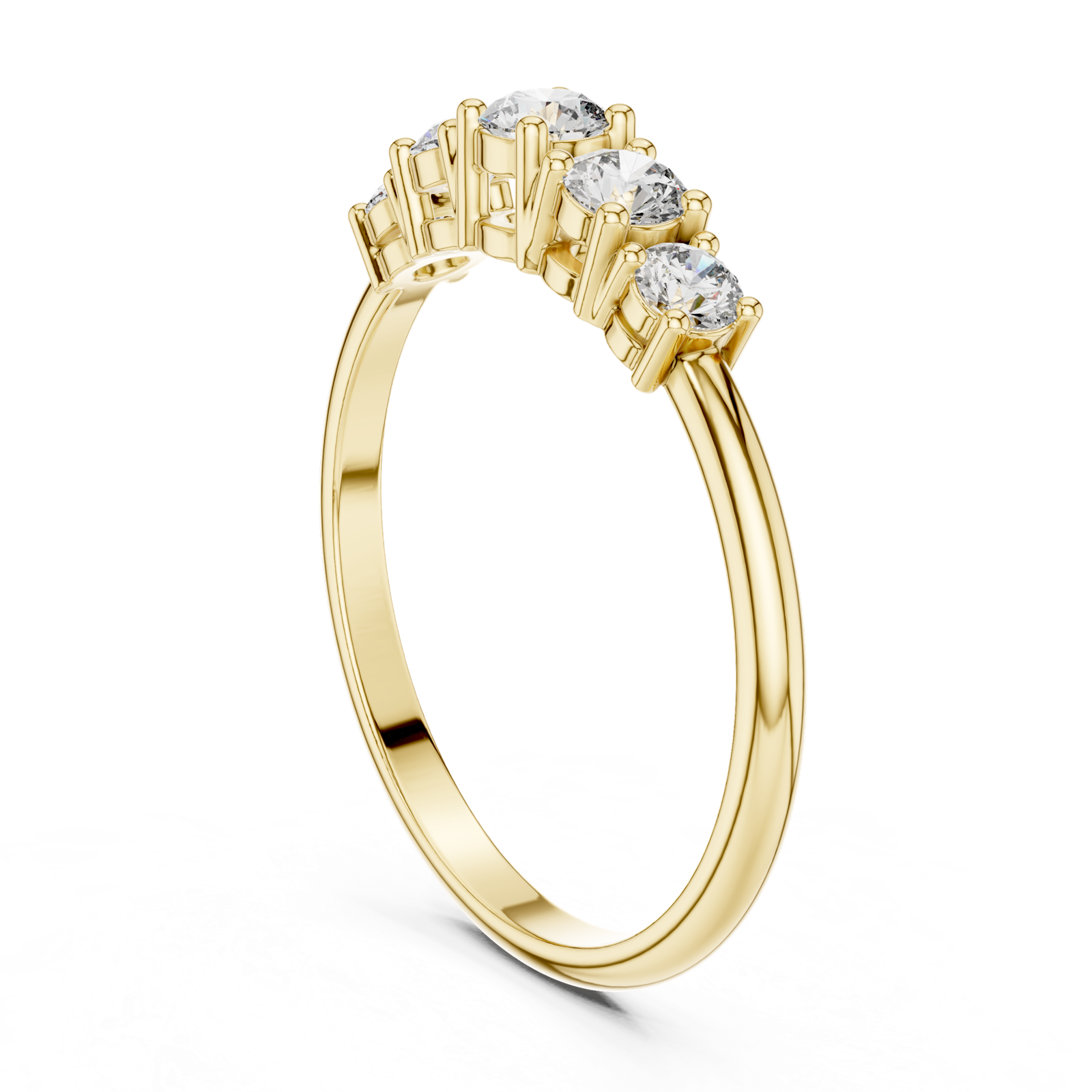 Gold Ring HLR-105, Yellow Gold