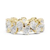 Gold Ring DDLR-312, Yellow Gold, view 3