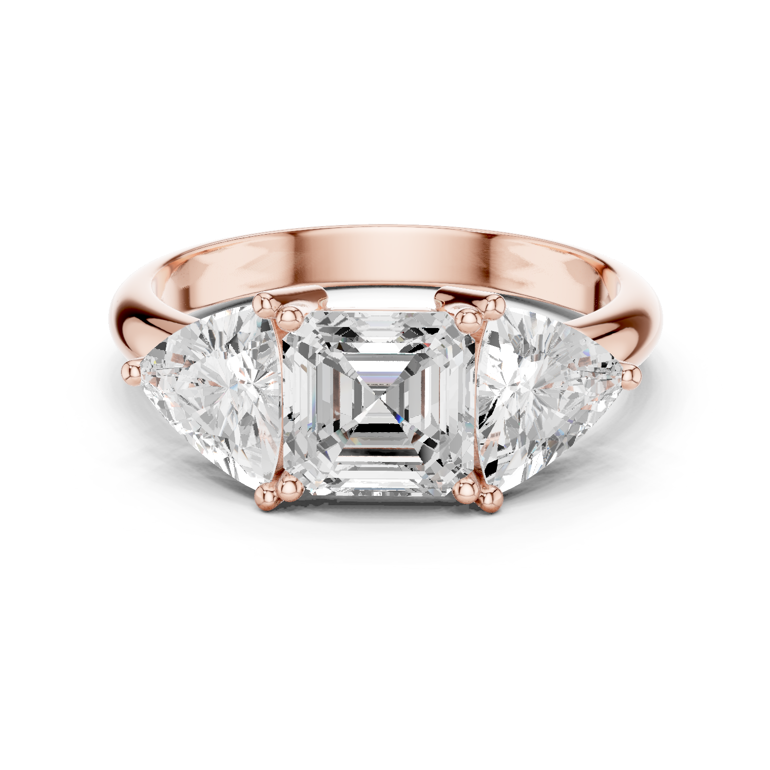 Gold Ring DDLR-1116, Rose Gold