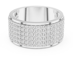 Gold Ring DDLR-428, White Gold, view 4