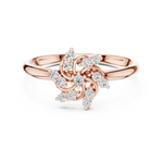 Gold Ring 1 (443), Rose Gold, view 4