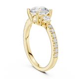 Gold Ring DDLR-863, Yellow Gold, view 1
