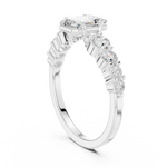 Gold Ring DDLR-1068, White Gold, view 1