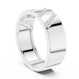 Gold Ring SBMR(35), White Gold, view 1