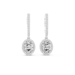 Gold Earrings 3-10009E_137_M, White Gold