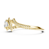 Gold Ring LR-0279, Yellow Gold, view 3