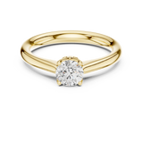 Gold Ring DDLR-565, Yellow Gold, view 4