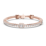 Gold Bracelet GLBR-0024, Rose Gold