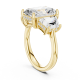 Gold Ring DDLR-746, Yellow Gold, view 1