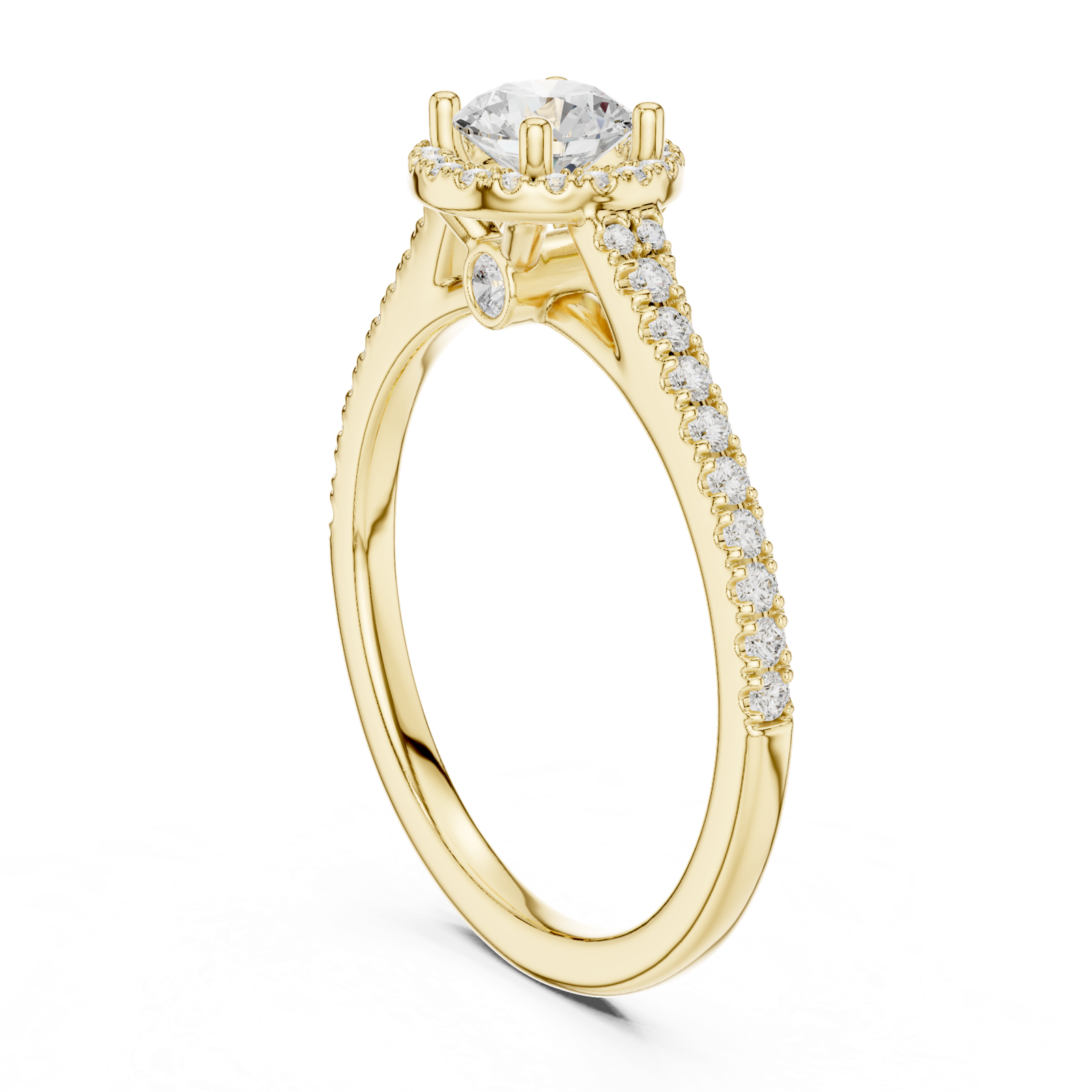 Gold Ring LR-0265, Yellow Gold