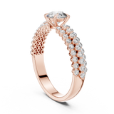 Gold Ring DDLR-005, Rose Gold