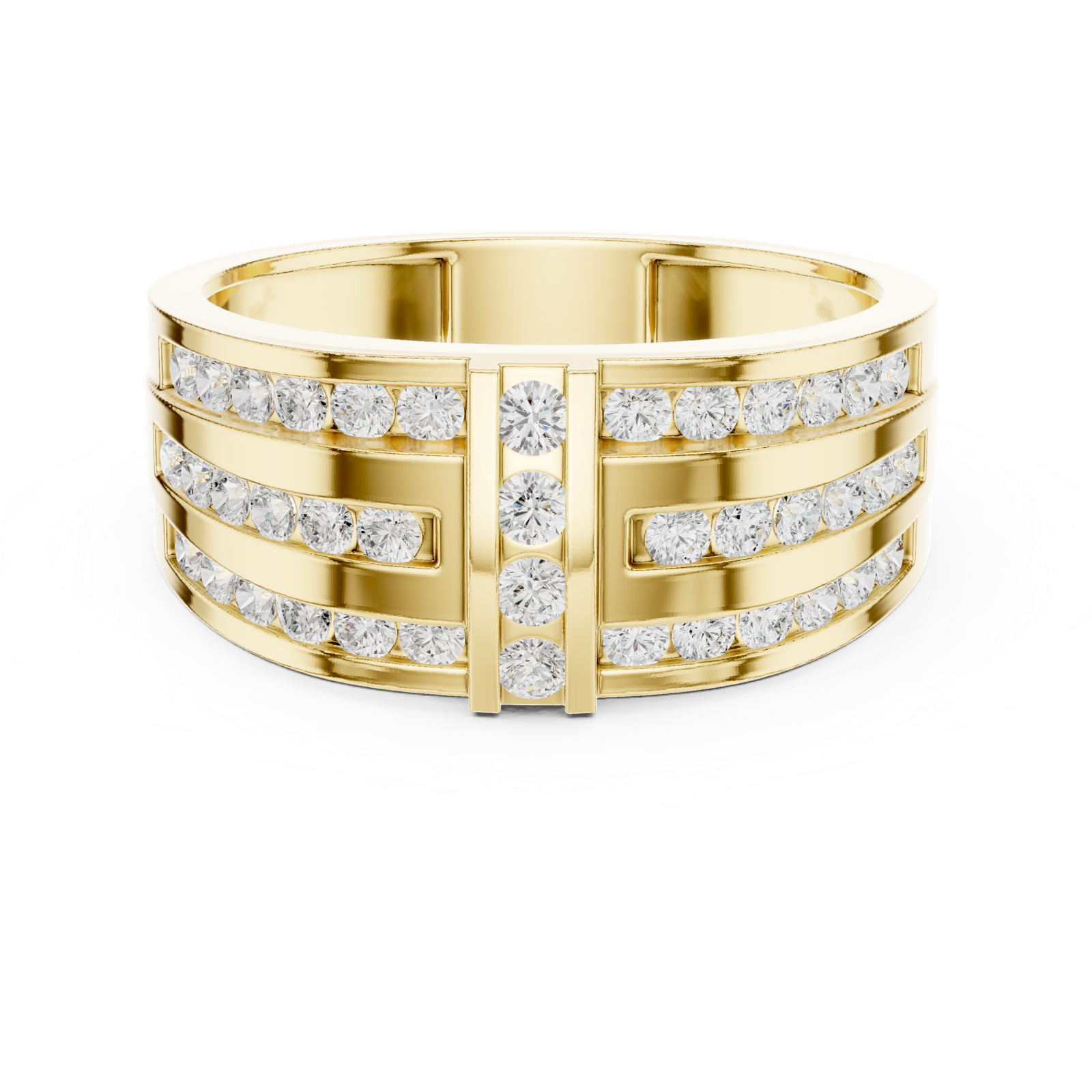 Gold Ring DDLR-387, Yellow Gold