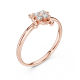 Gold Ring 1 (362), Rose Gold, view 2