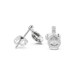 Gold Earrings 3-10004E_113_M, White Gold