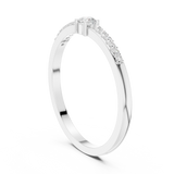 Gold Ring DDLR-467, White Gold