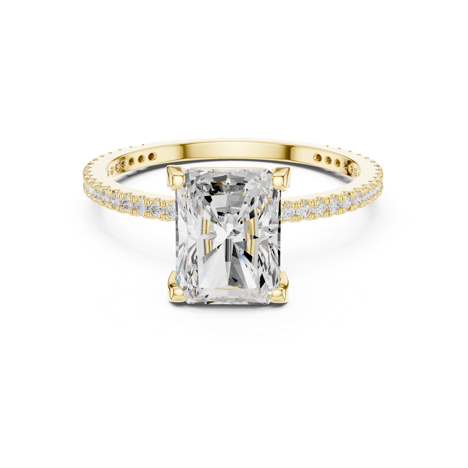 Gold Ring SBWR(68), Yellow Gold, view 4
