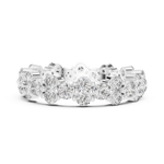 Gold Ring DDLR-210, White Gold, view 3