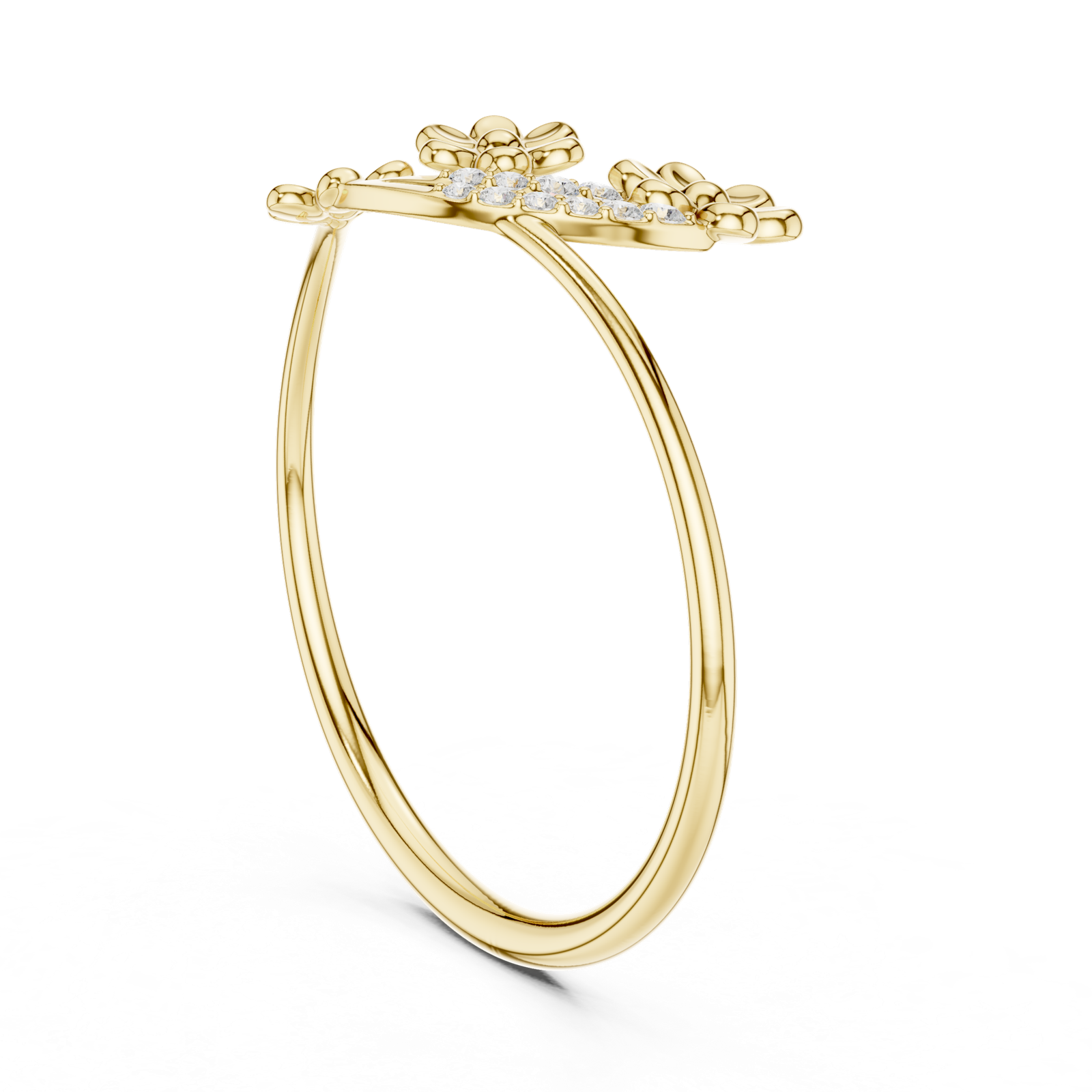 Gold Ring 1 (110), Yellow Gold, view 1