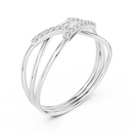 Gold Ring 1 (208), White Gold, view 2