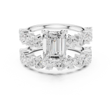 Gold Ring DDLR-443, White Gold, view 4